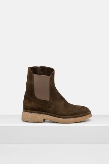 AGL Chelsea-Boots dunkelbraun