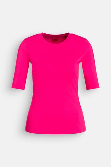 HUGO - T-Shirt 'Darnelia' pink