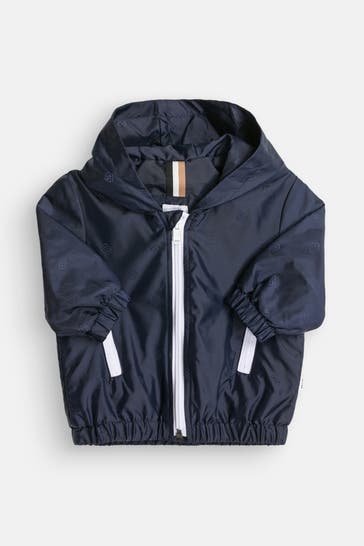 BOSS Übergangsjacke dunkelblau