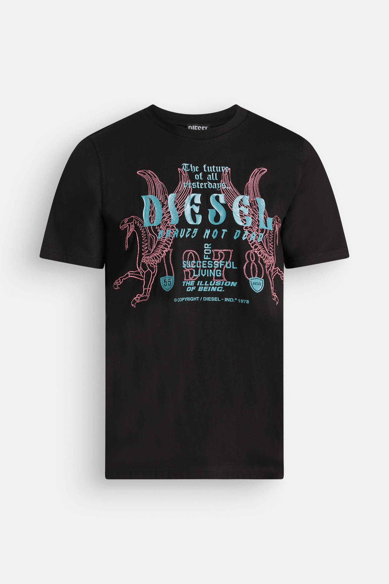 DIESEL T-Shirt schwarz, Bild 1