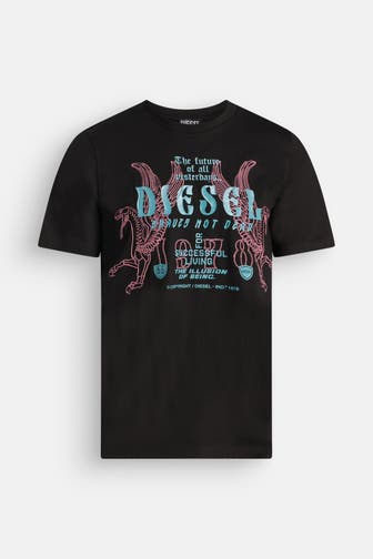 DIESEL T-Shirt schwarz