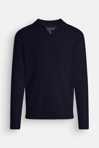 TOMMY HILFIGER Strickpullover dunkelblau