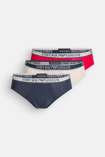 EMPORIO ARMANI 3er-Pack Slips mehrfarbig