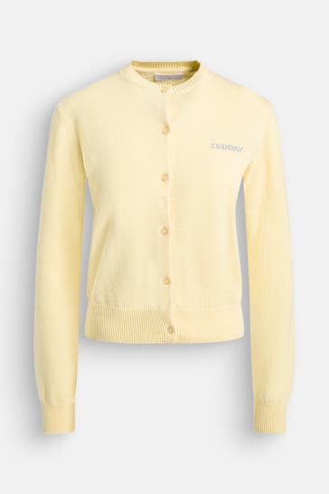 2NDDAY Strickjacke 'Vinny' hellgelb