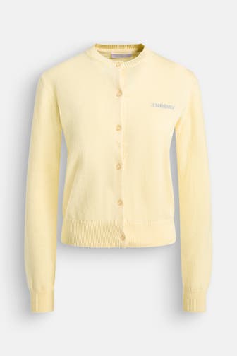 2NDDAY Strickjacke 'Vinny' hellgelb