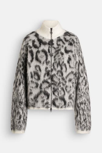 SPORTALM Wollmixjacke animal