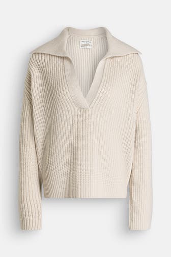 MARC O'POLO Strickpullover beige