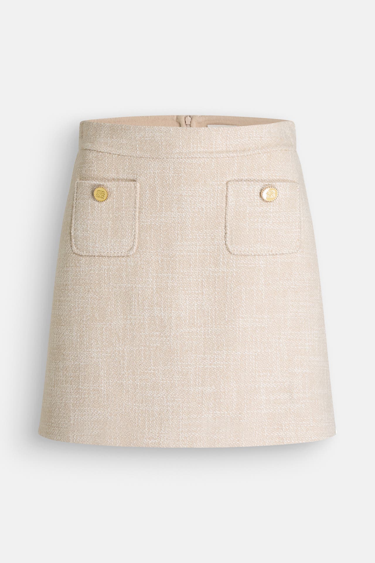 SANDRO Wollmix-Rock beige, Bild 1