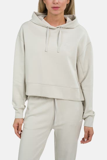 LACOSTE - Hoodie greige