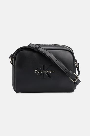 CALVIN KLEIN Umhängetasche schwarz