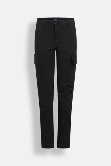 JACK & JONES Cargohose schwarz