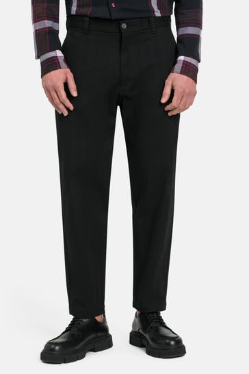 BOSS Chino 'Perin' schwarz