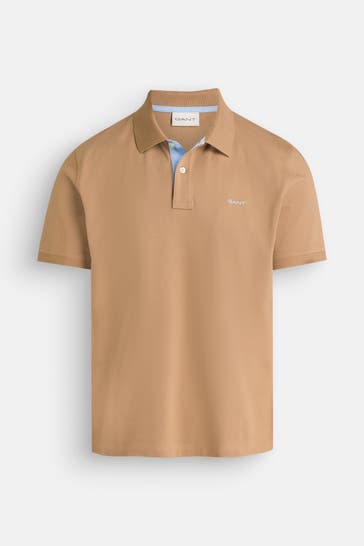 GANT Polo-Shirt hellbraun
