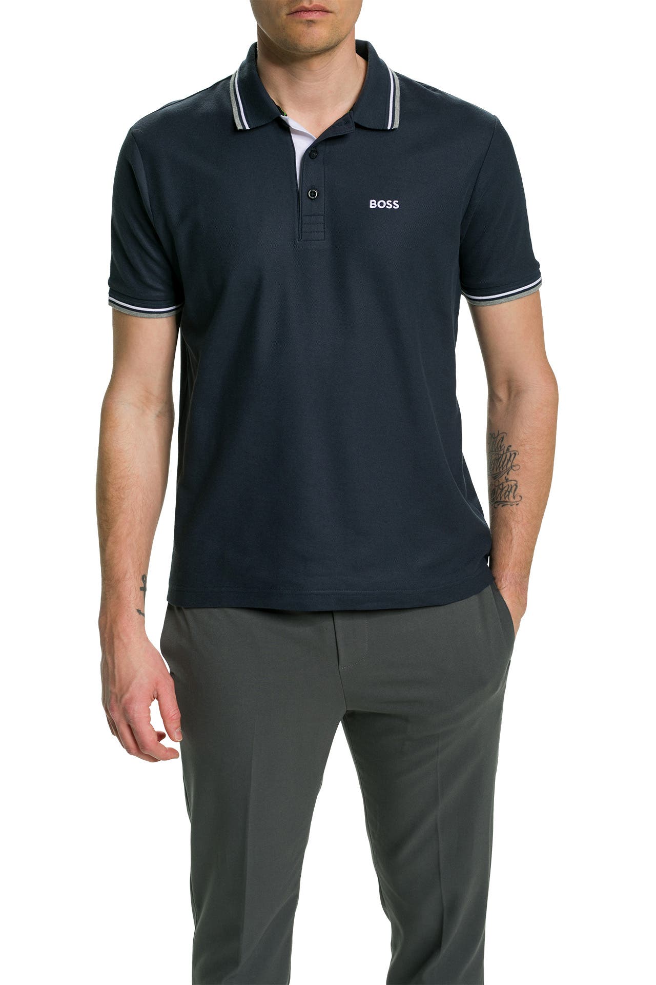 BOSS Herren Polos SALE 30 70 g nstiger OUTLET Online Shop