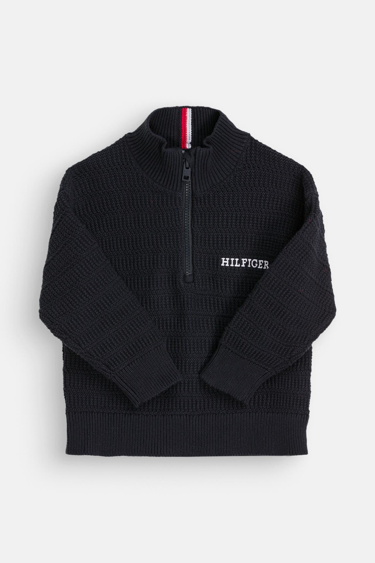 TOMMY HILFIGER Strick-Troyer nachtblau, Bild 1