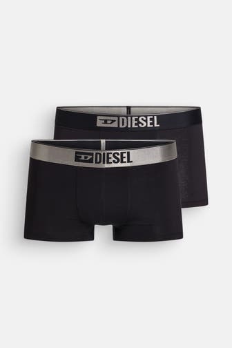 DIESEL 2er-Pack Boxer Trunks schwarz