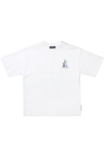 MARC O'POLO T-Shirt weiß