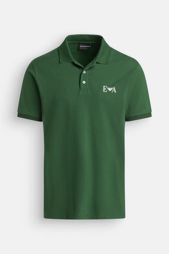 EMPORIO ARMANI Polo-Shirt dunkelgrün