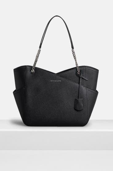 MICHAEL MICHAEL KORS - Schultertasche 'Jet Set Travel' schwarz