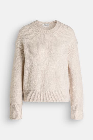 MARC O'POLO Strickpullover sand