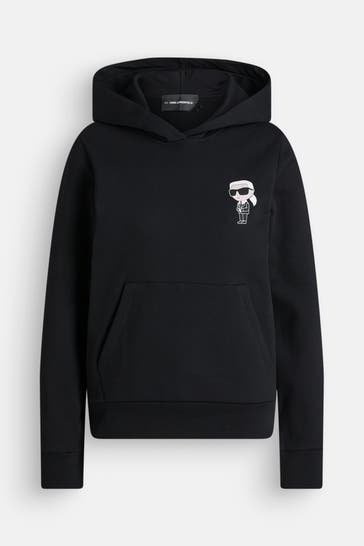 KARL LAGERFELD Hoodie schwarz