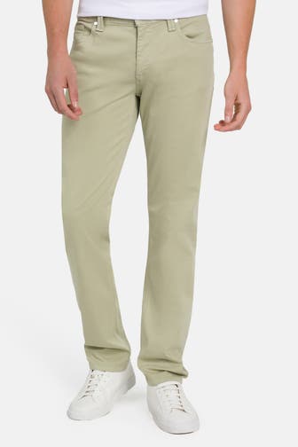 ALBERTO Stoffhose 'Pipe' graugrün