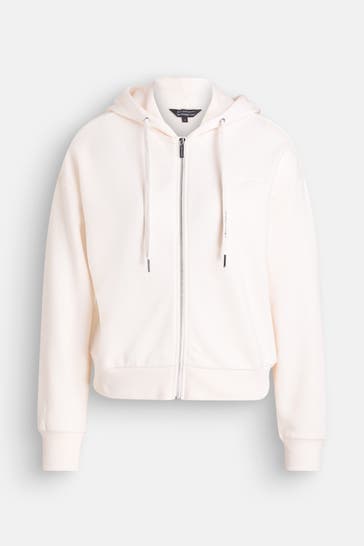 ARMANI EXCHANGE Sweatjacke ecru