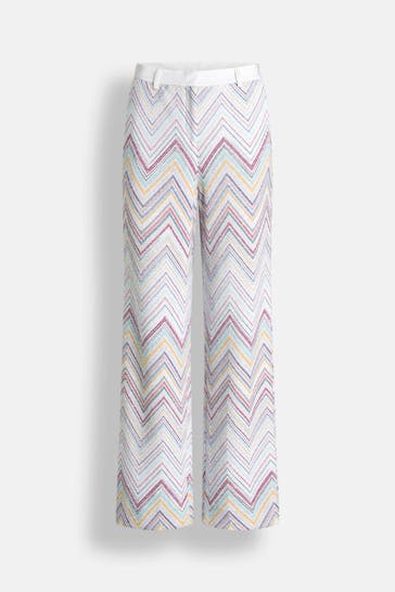 MISSONI Strickhose gemustert