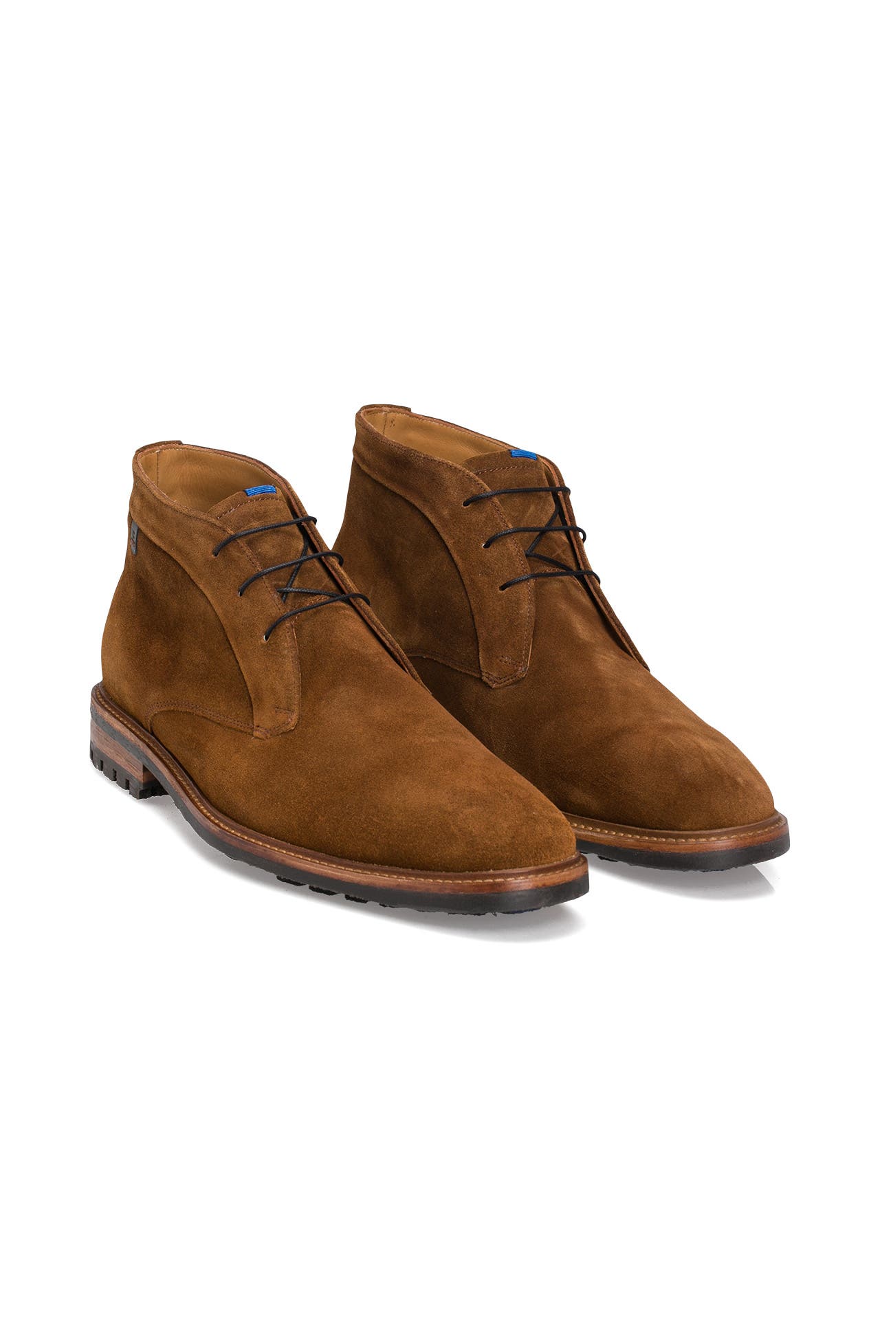 FLORIS VAN BOMMEL Desert Boots cognac gunstig online kaufen Outletcity