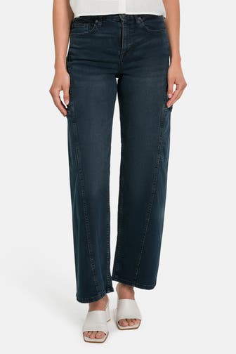 DKNY Jeans dunkelblau wide