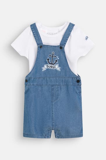 GUESS Set: Body und Latzhose