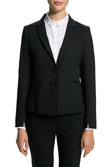 S.OLIVER BLACK LABEL Blazer schwarz