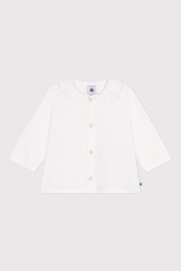 PETIT BATEAU Bluse weiß