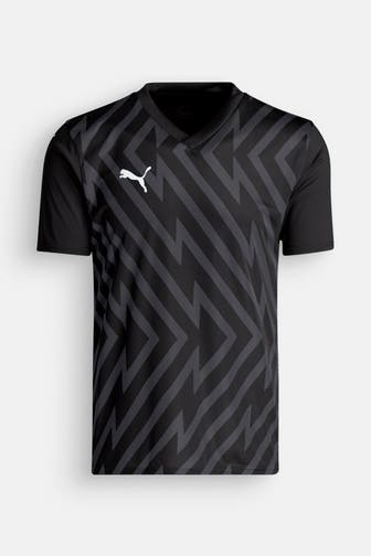PUMA T-Shirt 'teamGLORY' schwarz