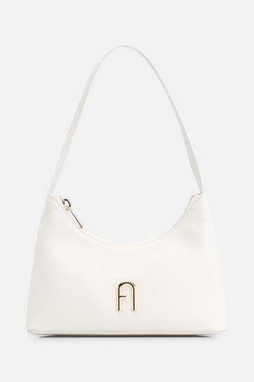 FURLA 'Diamante' Shoulder Bag, ecru