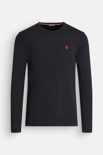 U.S. POLO ASSN. Longsleeve schwarz