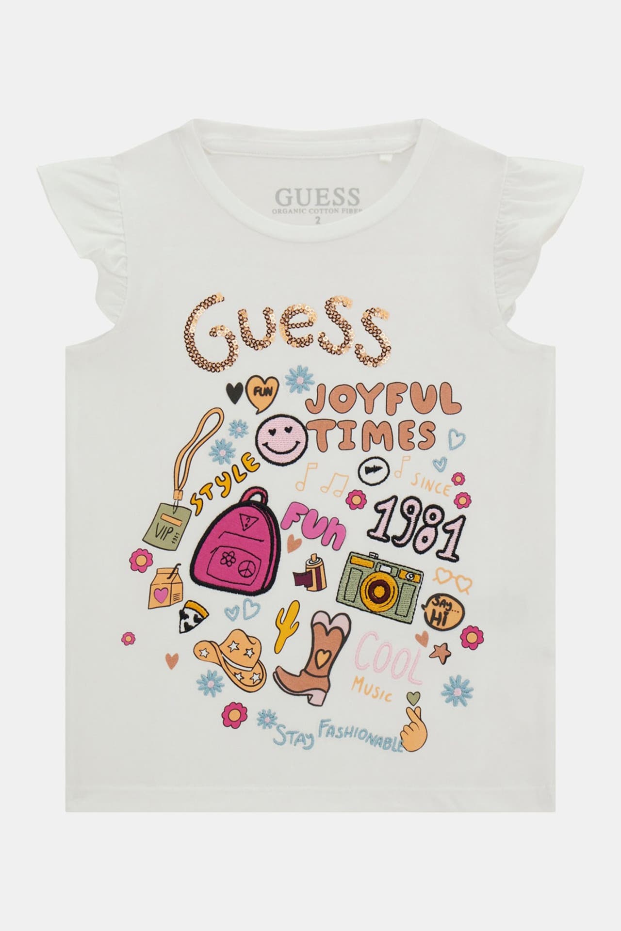 GUESS T-Shirt weiß, Bild 1