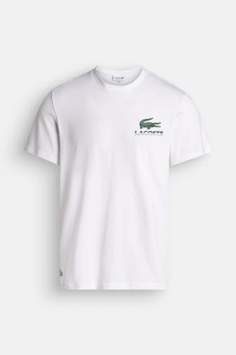 LACOSTE T-Shirt weiß