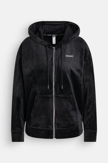 DKNY Sweatjacke schwarz