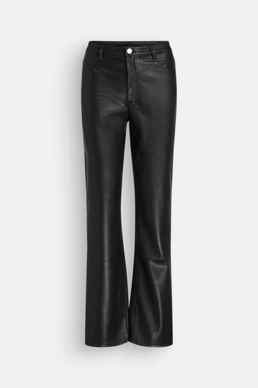 WRSTBHVR - Kunstlederhose schwarz