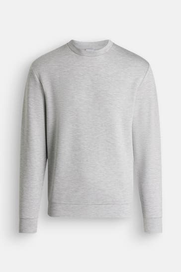 SELECTED Sweatshirt hellgrau