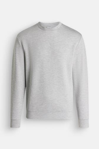 SELECTED Sweatshirt hellgrau