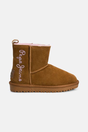 PEPE JEANS Stiefel 'Diss Top G' camel
