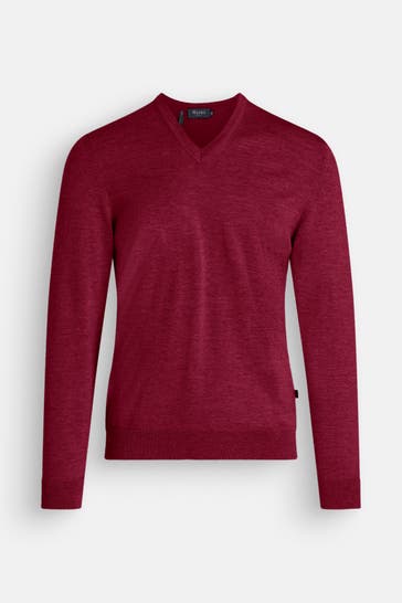 MAERZ MUENCHEN Strickpullover weinrot