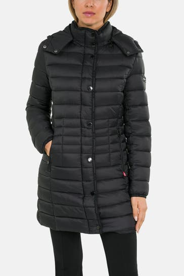 FRIEDA & FREDDIES NY Steppmantel schwarz