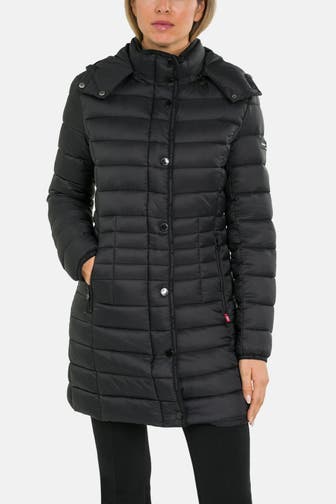 FRIEDA & FREDDIES NY Steppmantel schwarz