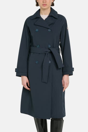 COLMAR Softshell-Trenchcoat dunkelblau