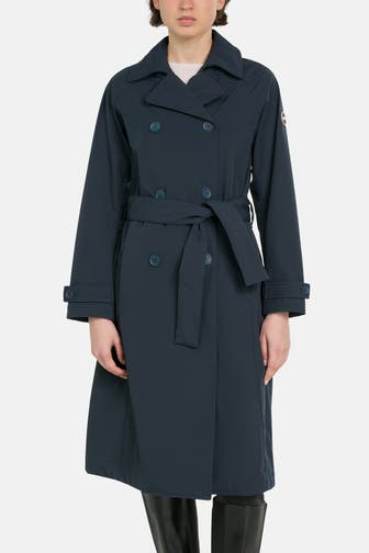 COLMAR Softshell-Trenchcoat dunkelblau