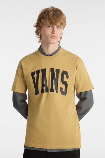 VANS T-Shirt 'Arched' curry
