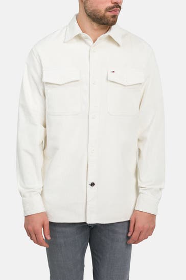 TOMMY HILFIGER Overshirt weiß